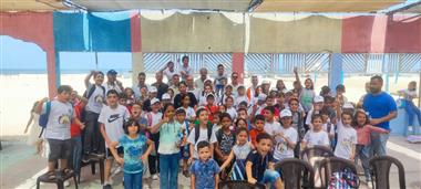 اختتام مخيم أيام صيفية 2 بمشاركة 90 طفلاً وطفلة من أبناء العاملين بجامعة الأقصى
